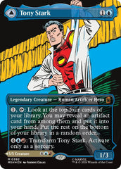 Tony Stark (Borderless) (0392) (MSH - 392) - Marvel Super Heroes - Mythic - Foil