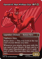 Daredevil, Man Without Fear (Borderless) (0372) (MSH - 372) - Marvel Super Heroes - Rare - Normal