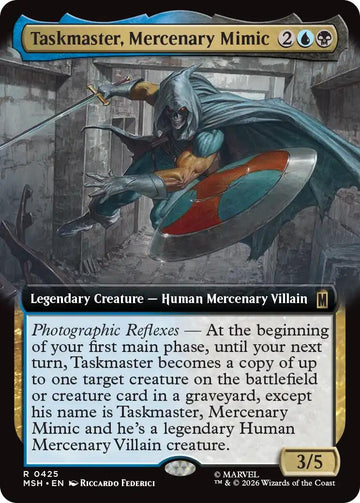 Taskmaster, Mercenary Mimic (Extended Art)