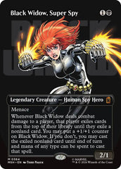 Black Widow, Super Spy (Borderless) (0364) (MSH - 0364) - Marvel Super Heroes - Mythic - Normal