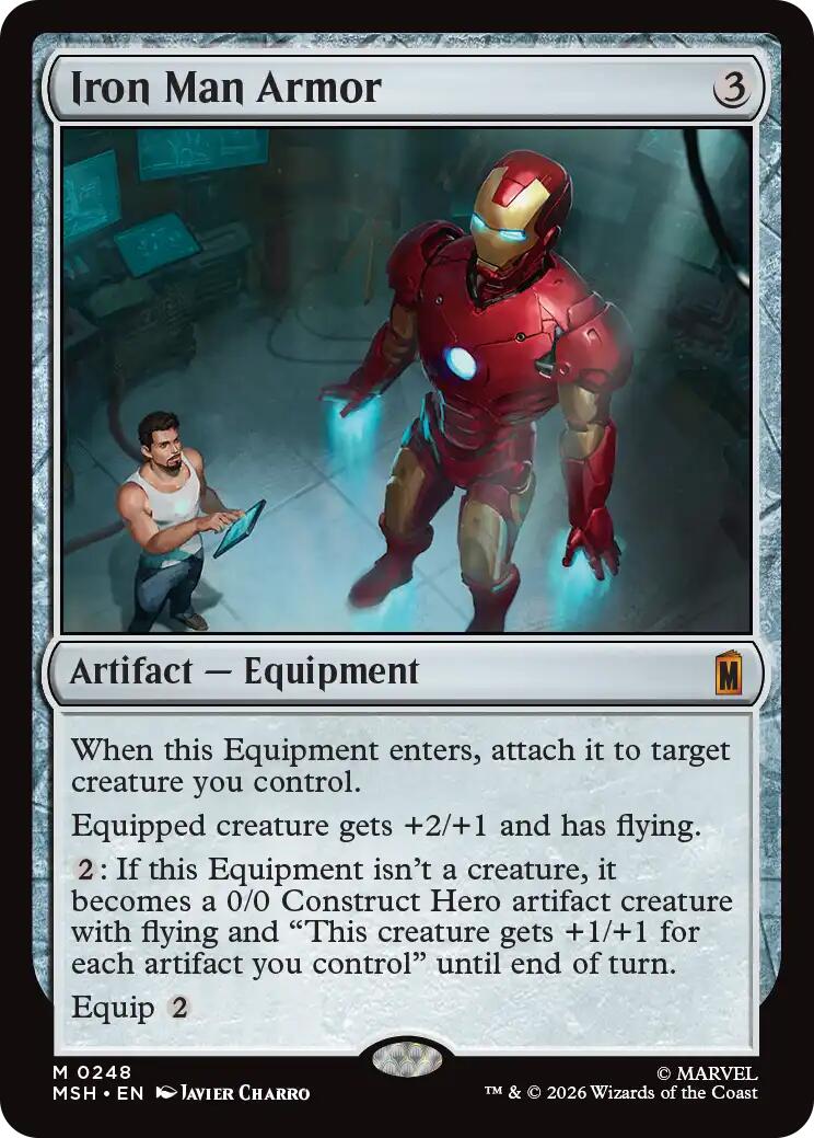 Iron Man Armor (MSH - 248) - Marvel Super Heroes - Mythic - Normal
