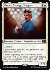Doctor Strange, Surgeon (MSC - 591) - Commander: Marvel Super Heroes - Rare - Foil