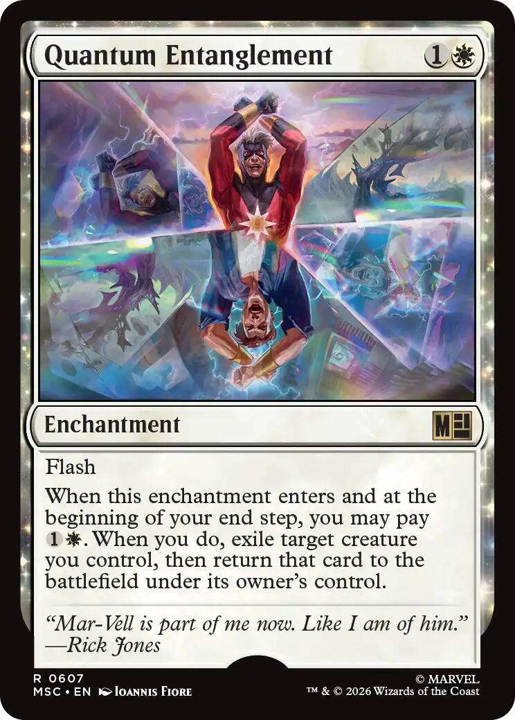 Quantum Entanglement (MSC - 607) - Commander: Marvel Super Heroes - Rare - Foil