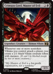 Crimson Cowl, Master of Evil