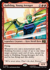 Hulkling, Young Avenger (MSC - 689) - Commander: Marvel Super Heroes - Rare - Foil