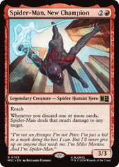 Spider-Man, New Champion (MSC - 705) - Commander: Marvel Super Heroes - Rare - Foil