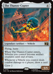 The Thanos-Copter (MSC - 753) - Commander: Marvel Super Heroes - Rare - Foil