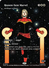 Heaven-Sent Marvel - Archangel of Thune (Borderless) (MAR - 41) - Marvel Universe Eternal-Legal - Mythic - Normal