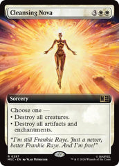 Cleansing Nova (Extended Art) (MSC - 297) - Commander: Marvel Super Heroes - Rare - Normal