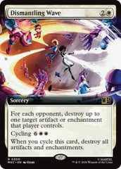 Dismantling Wave (Extended Art) (MSC - 300) - Commander: Marvel Super Heroes - Rare - Normal