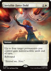Invisible Force Field (Extended Art) (MSC - 311) - Commander: Marvel Super Heroes - Rare - Normal