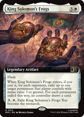King Solomon's Frogs (Extended Art) (MSC - 312) - Commander: Marvel Super Heroes - Rare - Normal