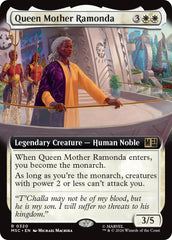 Queen Mother Ramonda (Extended Art) (MSC - 320) - Commander: Marvel Super Heroes - Rare - Normal