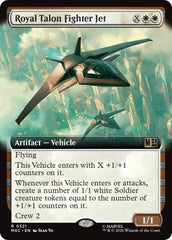 Royal Talon Fighter Jet (Extended Art) (MSC - 321) - Commander: Marvel Super Heroes - Rare - Normal
