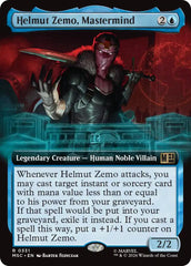 Helmut Zemo, Mastermind (Extended Art) (MSC - 331) - Commander: Marvel Super Heroes - Rare - Normal
