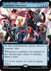 Kindred Discovery (Extended Art) (MSC - 334) - Commander: Marvel Super Heroes - Rare - Normal