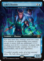 Loki's Double - Spark Double (Extended Art) (MSC - 337) - Commander: Marvel Super Heroes - Rare - Normal