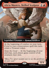 Alicia Masters, Skilled Sculptor (Extended Art) (MSC - 356) - Commander: Marvel Super Heroes - Rare - Normal