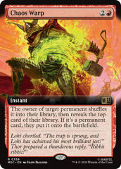 Chaos Warp (Extended Art) (MSC - 359) - Commander: Marvel Super Heroes - Rare - Normal