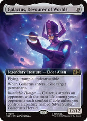 Galactus, Devourer of Worlds (Extended Art) (MSC - 291) - Commander: Marvel Super Heroes - Rare - Normal