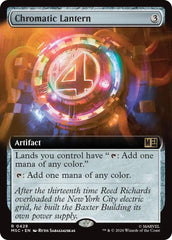 Chromatic Lantern (Extended Art) (MSC - 428) - Commander: Marvel Super Heroes - Rare - Normal