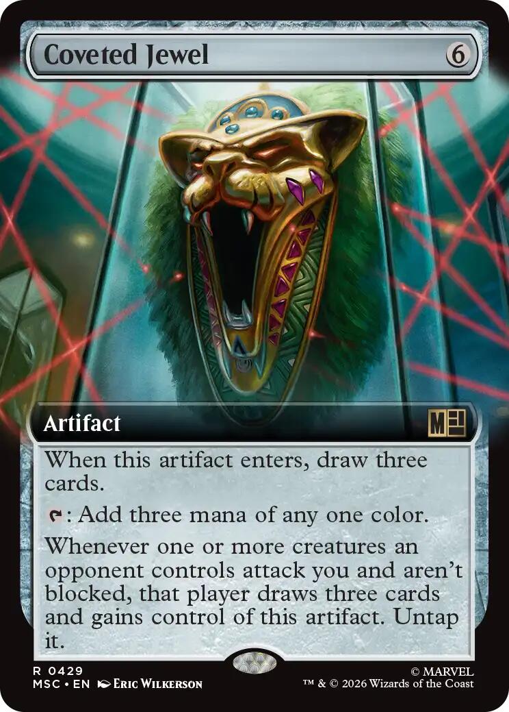 Coveted Jewel (Extended Art) (MSC - 429) - Commander: Marvel Super Heroes - Rare - Normal