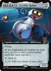 H.E.R.B.I.E., Lovable Robot (Extended Art) (MSC - 436) - Commander: Marvel Super Heroes - Rare - Normal