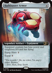 Hulkbuster Armor (Extended Art) (MSC - 438) - Commander: Marvel Super Heroes - Rare - Normal