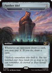 Panther Idol - Mind's Eye (Extended Art) (MSC - 447) - Commander: Marvel Super Heroes - Rare - Normal