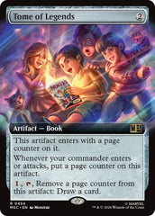 Tome of Legends (Extended Art) (MSC - 454) - Commander: Marvel Super Heroes - Rare - Normal