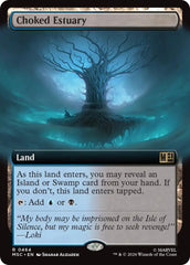 Choked Estuary (Extended Art) (MSC - 464) - Commander: Marvel Super Heroes - Rare - Normal