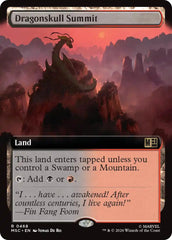 Dragonskull Summit (Extended Art) (MSC - 468) - Commander: Marvel Super Heroes - Rare - Normal