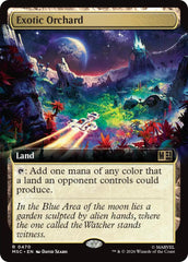Exotic Orchard (Extended Art) (MSC - 470) - Commander: Marvel Super Heroes - Rare - Normal