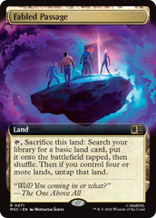 Fabled Passage (Extended Art) (MSC - 471) - Commander: Marvel Super Heroes - Rare - Normal
