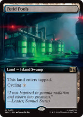 Fetid Pools (Extended Art) (MSC - 472) - Commander: Marvel Super Heroes - Rare - Normal