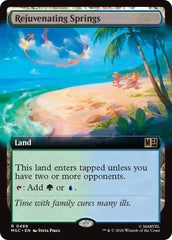 Rejuvenating Springs (Extended Art) (MSC - 488) - Commander: Marvel Super Heroes - Rare - Normal