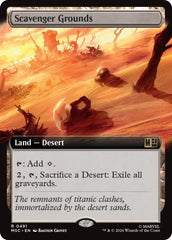 Scavenger Grounds (Extended Art) (MSC - 491) - Commander: Marvel Super Heroes - Rare - Normal