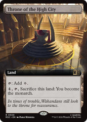 Throne of the High City (Extended Art) (MSC - 500) - Commander: Marvel Super Heroes - Rare - Normal