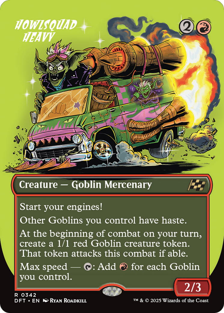 Howlsquad Heavy (Borderless) (DFT-342) - Aetherdrift