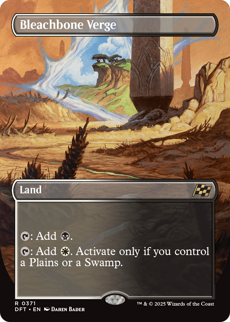 Bleachbone Verge (Borderless) (DFT-371) - Aetherdrift