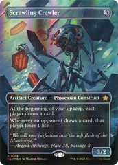 Scrawling Crawler (Borderless) (Mana Foil) (FDN-415) - Foundations Foil