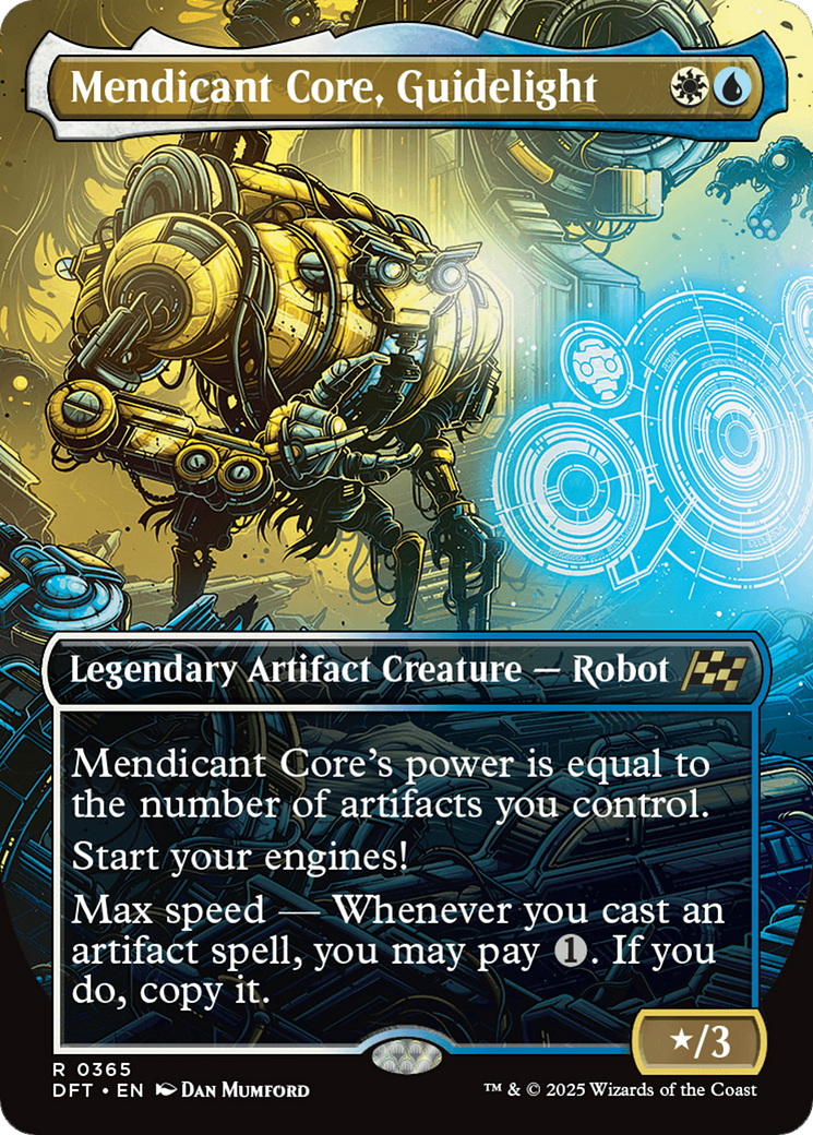 Mendicant Core, Guidelight (Borderless) (DFT-365) - Aetherdrift Foil
