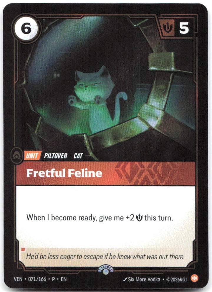 Fretful Feline