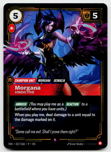 Morgana, Vindictive