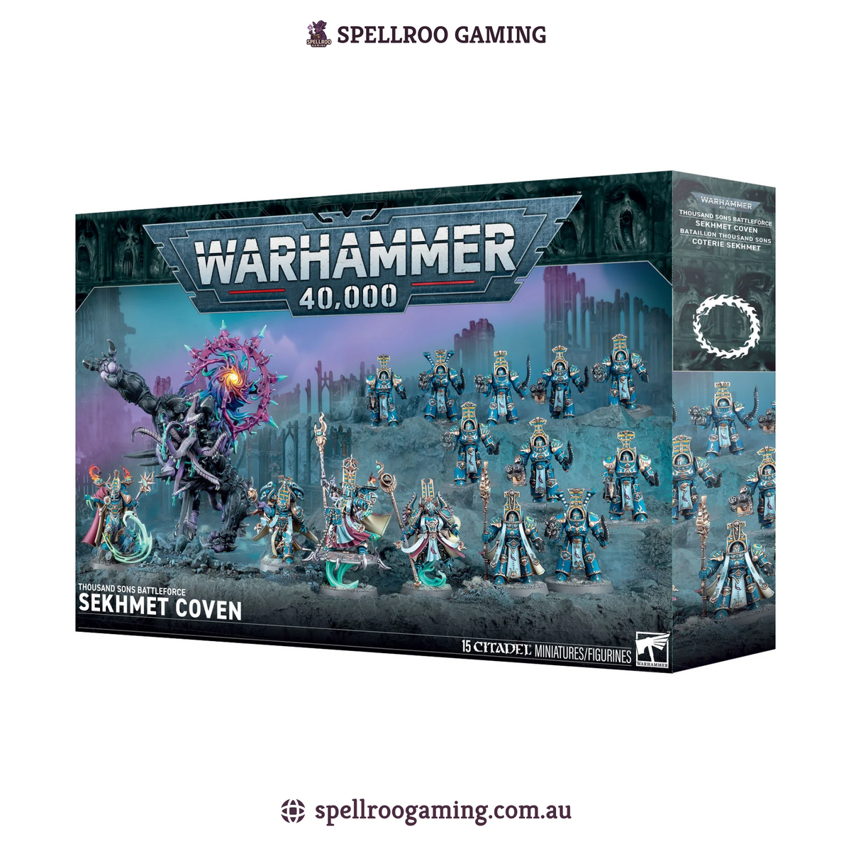 Warhammer: 40K – Thousand Sons - Sekhmet Coven (15 Miniatures) (PREORDER)