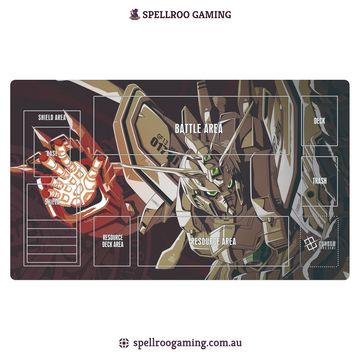 Gundam Card Game: Single Playmat (3mm) - RX-78-2 3 – English