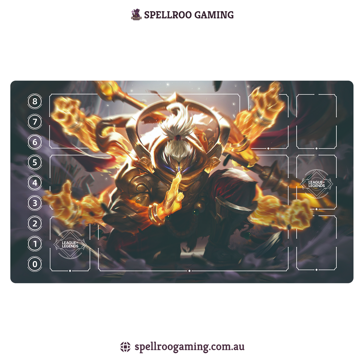 Riftbound: League of Legends TCG: Single Playmat (3mm) – Jax 1 – English