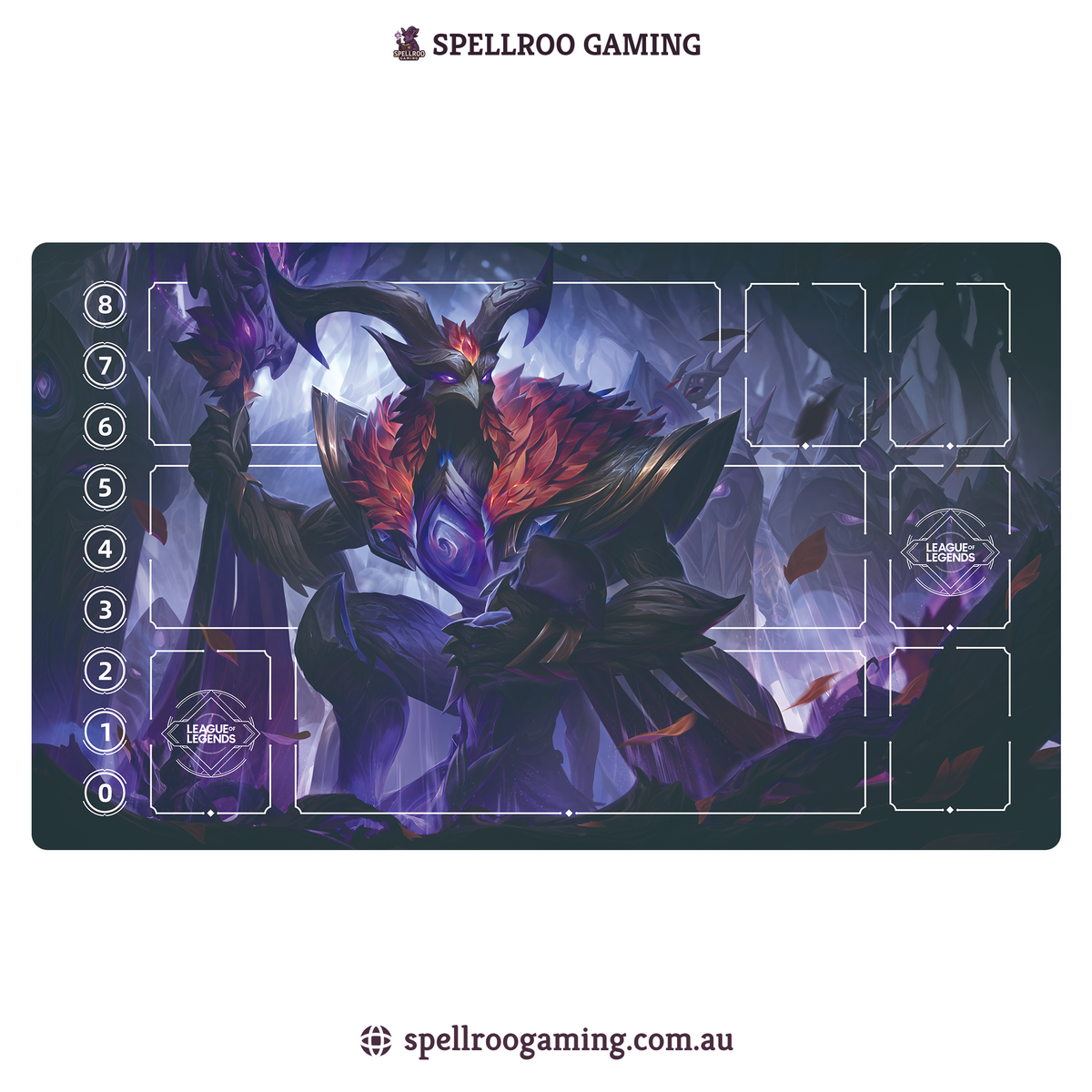 Riftbound: League of Legends TCG: Single Playmat (3mm) – Azir 1 – English