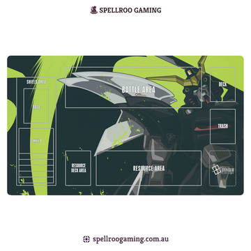 Gundam Card Game: Single Playmat (3mm) - Deathscythe – English