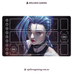 Riftbound: League of Legends TCG: Single Playmat (3mm) – Jinx 8 – English